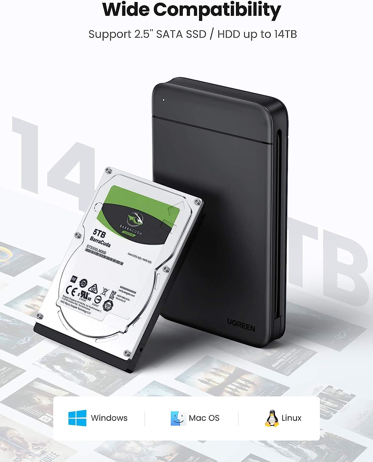 UGREEN USB C Hard Drive Enclos - Sata Ssd review and price