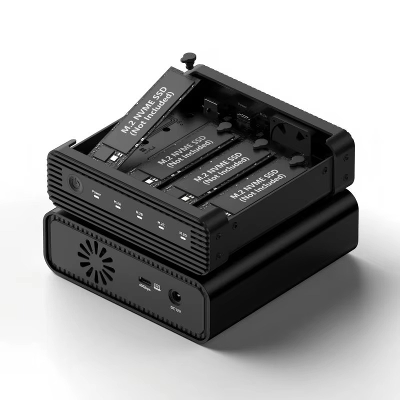 Aluminum M2 4-Bay USB4 Externa - Nvme Ssd review and price