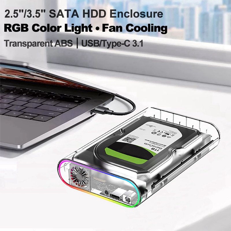 3.5IN HDD/SSD Enclosure Transp - External Ssd review and price
