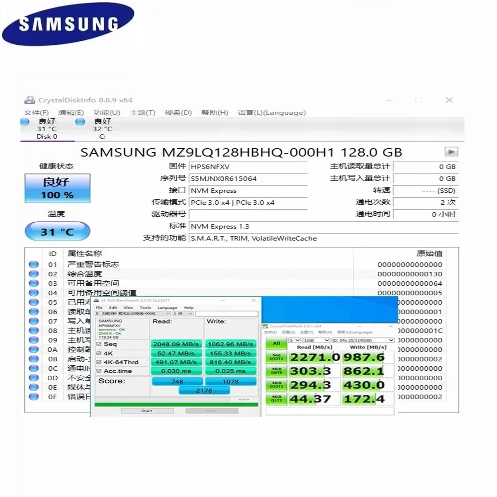 Samsung M.2 2230 SSD PM991a 1T - Samsung Ssd review and price